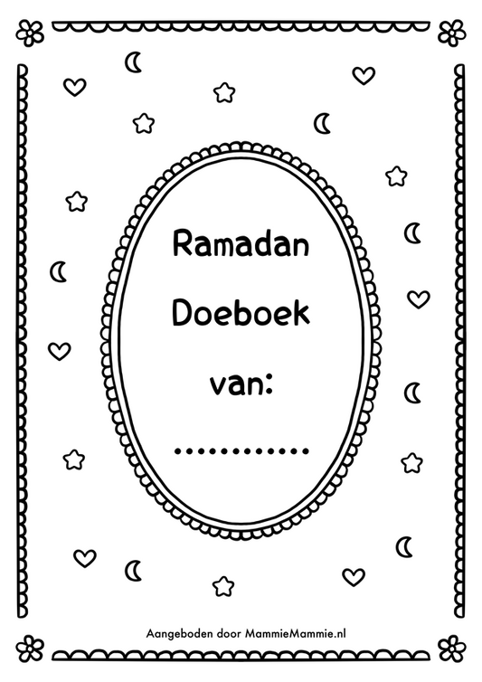 Gratis Ramadan Doeboek voor Meisjes