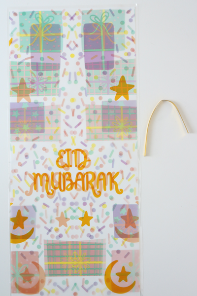 Lege traktatiezakjes Eid Mubarak (meisjes versie)